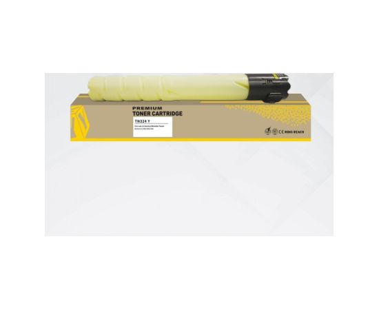 Compatible HYB Konica-Minolta Toner TN-324 Yellow (A8DA250)