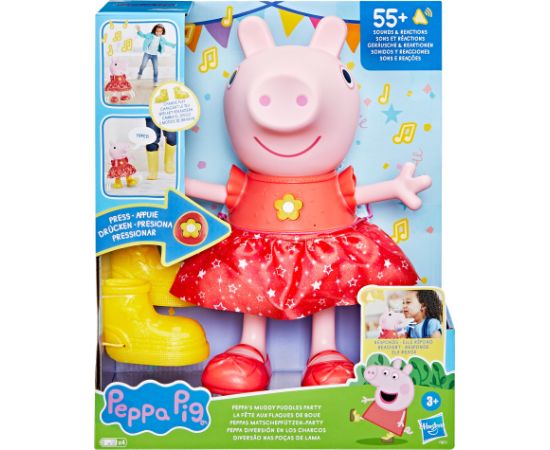 Unknown PEPPA PIG интерактивная игрушка Пеппа со звуковыми эффектами 30 см