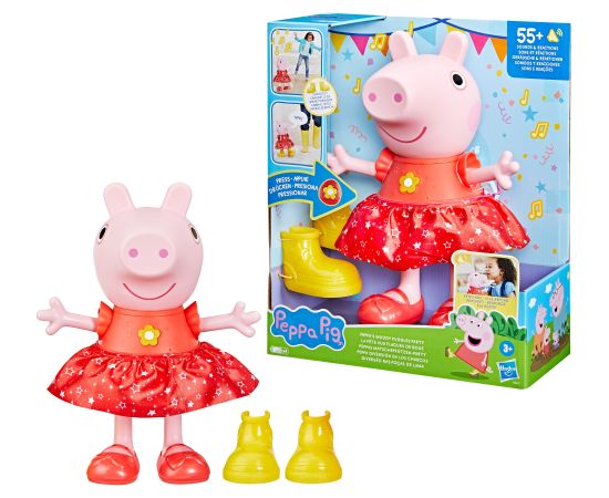 Unknown PEPPA PIG интерактивная игрушка Пеппа со звуковыми эффектами 30 см