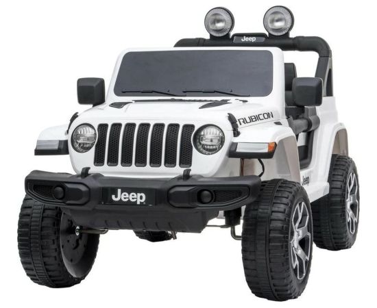 Hecht HECHT JEEP WRANGLER RUBICON WHITE SAMOCHÓD TERENOWY ELEKTRYCZNY AKUMULATOROWY AUTO JEŹDZIK POJAZD ZABAWKA DLA DZIECI