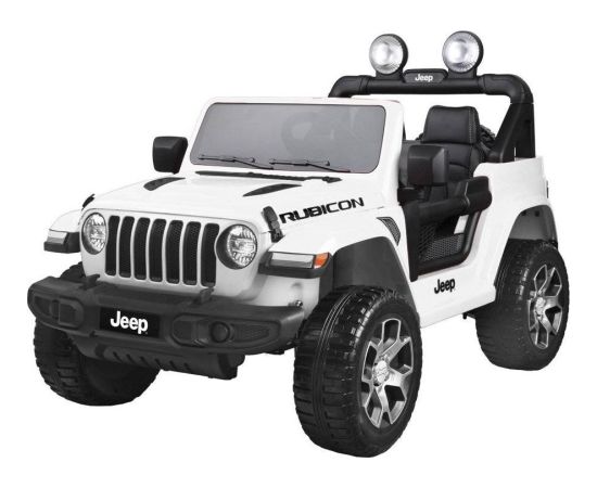 Hecht HECHT JEEP WRANGLER RUBICON WHITE SAMOCHÓD TERENOWY ELEKTRYCZNY AKUMULATOROWY AUTO JEŹDZIK POJAZD ZABAWKA DLA DZIECI