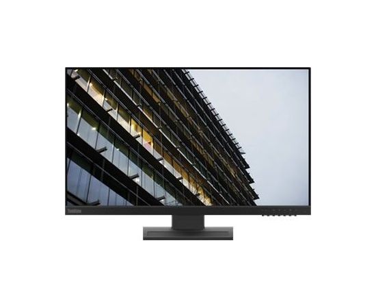 Monitor Lenovo Lenovo ThinkVision E24-28 - LED-Monitor - 61 cm (24") (23.8" sichtbar) - 1920 x 1080 Full HD (1080p) @ 60 Hz - IPS - 250 cd/m2 - 1000:1 - 4 ms - HDMI, VGA, DisplayPort - Lautsprecher - Raven Black