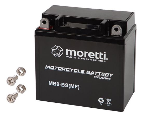 Blow 82-354# Akumulator motocyklowy 12v 9ah mb9-bs moretti