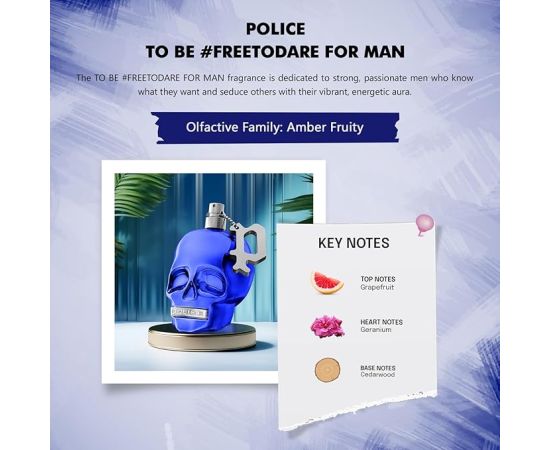 Police POLICE To Be Freetodare Man EDT 40ml