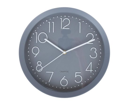 Wall clock HOLLY D30cm, grey