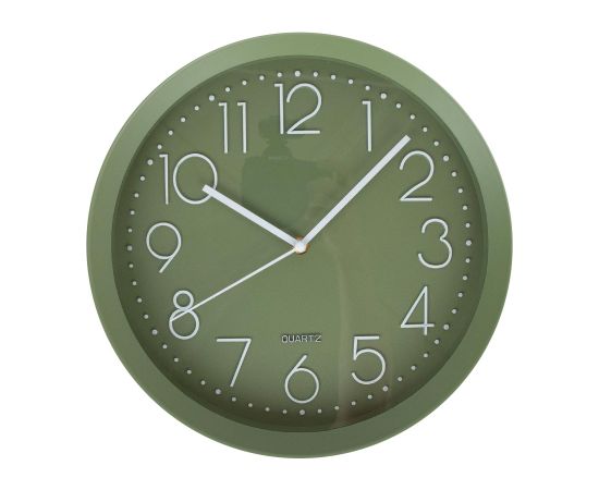 Wall clock HOLLY D30cm, green