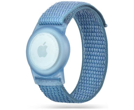 Tech-Protect   Tech-Protect Nylon Children's Apple AirTag Strap - Blue