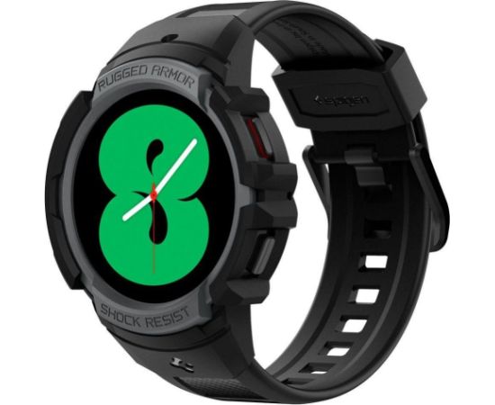 Spigen   Spigen RUGGED ARMOR "PRO" GALAXY Watch 4/5 44MM CHARCOAL GRAY