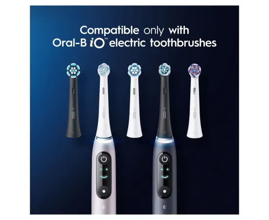 Oral-B Replaceable Toothbrush Heads iO Ultimate Clean For adults, Number of brush heads included 4, White