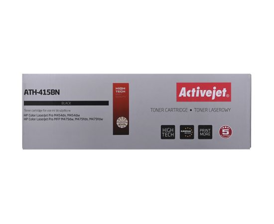 Activejet Toner ATH-415BNX (replacement HP 415X W2030X; Supreme; 7500 pages; black)