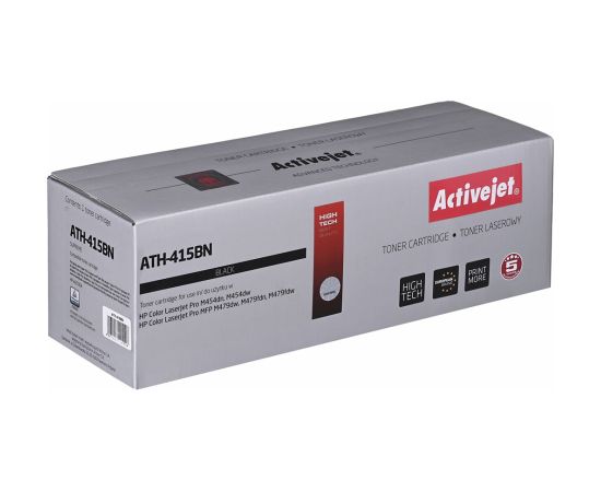 Activejet Toner ATH-415BNX (replacement HP 415X W2030X; Supreme; 7500 pages; black)