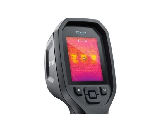 Powerneed FLIR TG267 - Infrarot-Thermometer TG267 Wärmebild/Sichtbild -25 bis Black Built-in display LCD 160 x 120 pixels