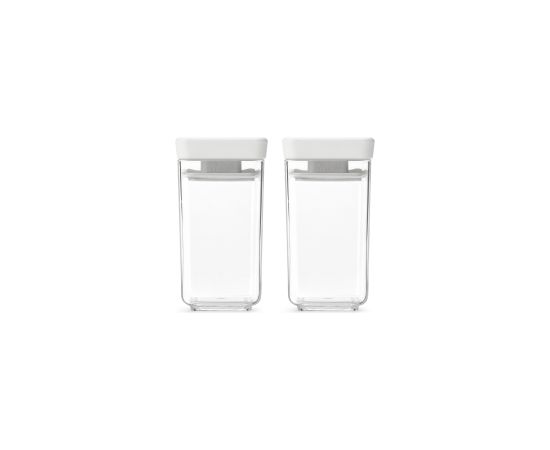 BRABANTIA uzglabāšanas kārbu komplekts Tasty+, 2 gab., 0.15 L, Light Grey - 230585