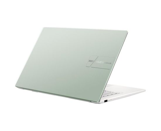 Notebook ASUS VivoBook Series X1404VA CPU  Core i5 i5-1335U 1300 MHz 14" 1920x1080 RAM 16GB DDR4 SSD 512GB Intel Iris X? Graphics Integrated ENG NumberPad Windows 11 Home Green 1.4 kg 90NB10I8-M00L30