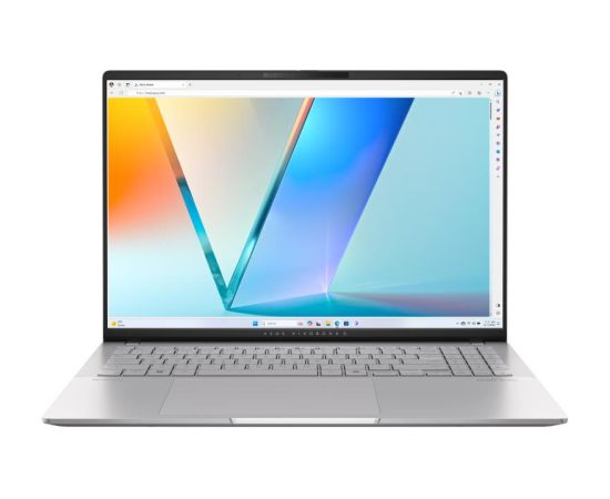 Notebook ASUS VivoBook S M5606UA CPU  Ryzen 7 8845HS 3800 MHz 16" 3200x2000 RAM 16GB LPDDR5x SSD 1TB AMD Radeon Graphics Integrated ENG NumberPad Card Reader Micro SD Windows 11 Home Silver 1.5 kg 90NB1483-M005B0