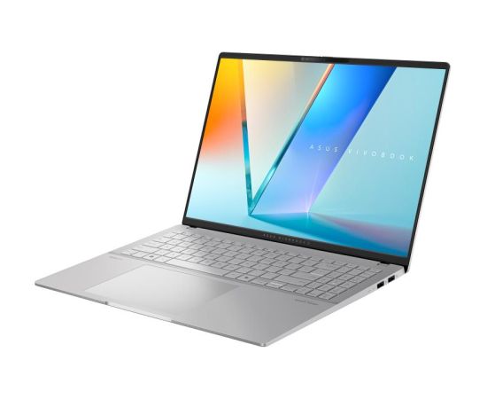 Notebook ASUS VivoBook S M5606UA CPU  Ryzen 7 8845HS 3800 MHz 16" 3200x2000 RAM 16GB LPDDR5x SSD 1TB AMD Radeon Graphics Integrated ENG NumberPad Card Reader Micro SD Windows 11 Home Silver 1.5 kg 90NB1483-M005B0