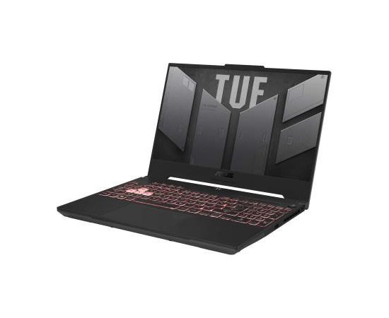 Notebook ASUS TUF FA507NV CPU  Ryzen 5 7535HS 3300 MHz 15.6" 2560x1440 RAM 16GB DDR5 4800 MHz SSD 1TB NVIDIA GeForce RTX 4060 8GB ENG Windows 11 Home Jaeger Grey 2.2 kg 90NR0E88-M00EN0