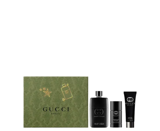 GUCCI Guilty Pour Homme 90ml Eau De Parfum Dāvanu komplekts