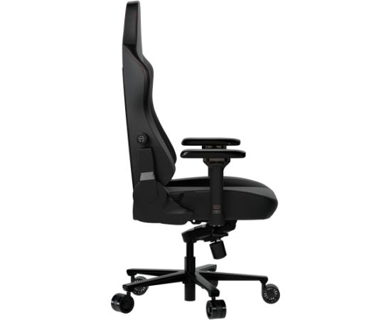 LORGAR Embrace 533, Gaming chair, PU eco-leather, 1.8 mm metal frame, multiblock mechanism, 4D armrests, 5 Star aluminium base, Class-4 gas lift, 75mm PU casters, Black