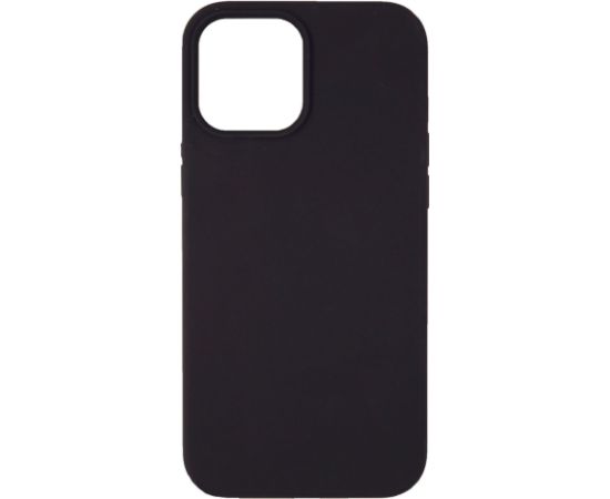 Evelatus Apple  iPhone 12 Pro Max Nano Silicone Case Soft Touch TPU Black