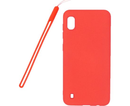 Evelatus Samsung  Galaxy A10 Nano Silicone Case Soft Touch TPU Red