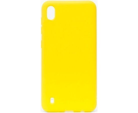 Evelatus Samsung  Galaxy A10 Nano Silicone Case Soft Touch TPU Yellow