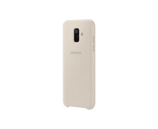 Samsung   A6 2018 A600 Dual Layer Cover Gold