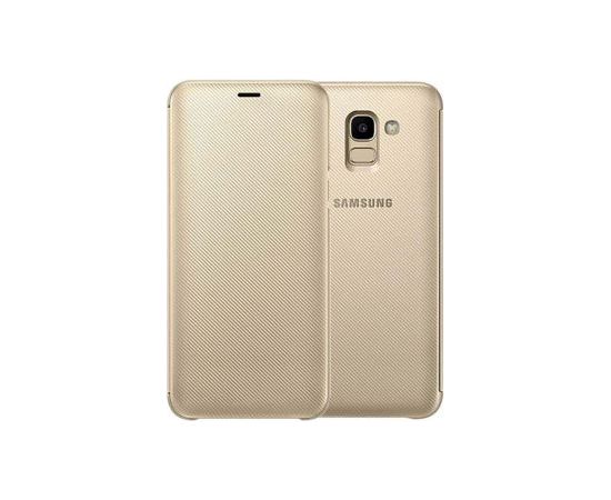 Samsung   J6 2018 J600 Wallet Cover EF-WJ600CFE Gold