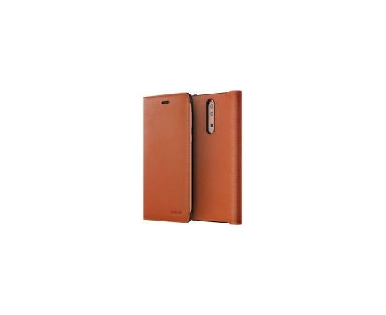 Nokia   8 Leather Flip Cover CP-801 Brown