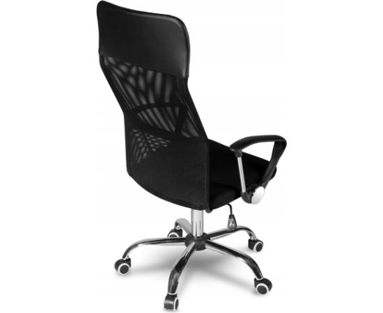 Top E Shop Topeshop KRZESŁO NEMO CZARNE office/computer chair Padded seat Mesh backrest