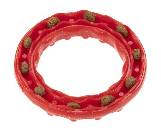 FERPLAST Smile ring M red - Dog toy