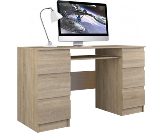 Top E Shop Topeshop KUBA SONOMA computer desk Oak colour