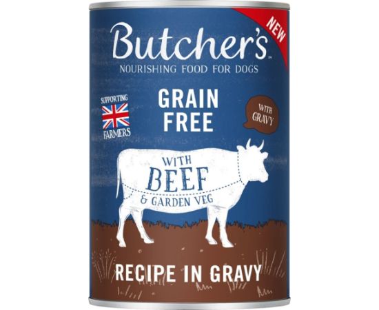 BUTCHER'S Original Recipe in gravy Beef - Wet dog food - 400 g