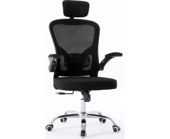 Top E Shop Topeshop FOTEL DORY CZERŃ office/computer chair Padded seat Mesh backrest