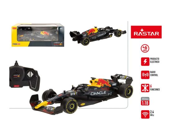 Rastar Радиоуправляемая машина Red Bull 1:18  ( батарейки) 6+ CB41287