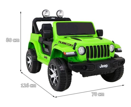 Ramiz Pojazd Jeep Wrangler Rubicon Zielony