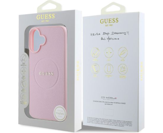 Guess GUHMP16MPGHSMMP Aizmugurējais Apvalks Priekš Apple iPhone 16 Plus