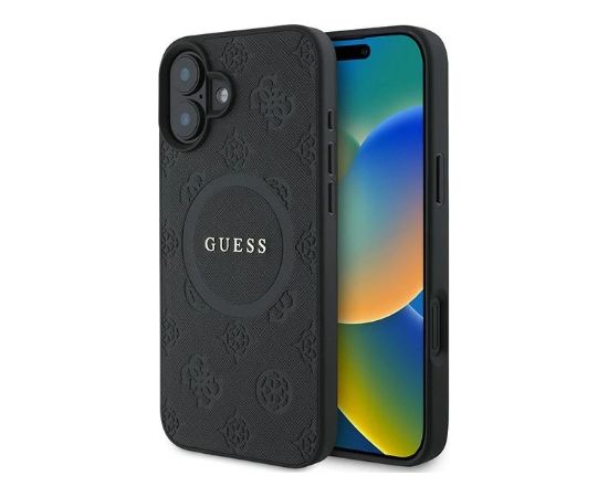 Guess GUHMP16MPSAPSMEK Aizmugurējais Apvalks Priekš Apple iPhone 16 Plus