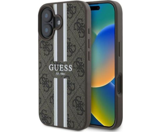 Guess GUHMP16MP4RPSW Aizmugurējais Apvalks Priekš Apple iPhone 16 Plus