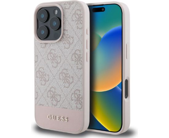 Guess GUHCP16XG4GLPI Aizmugurējais Apvalks Priekš Apple iPhone 16 Pro Max