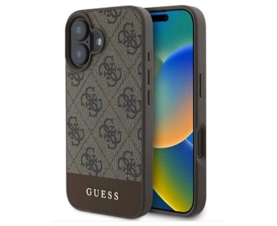 Guess GUHCP16SG4GLBR Aizmugurējais Apvalks Priekš Apple iPhone 16