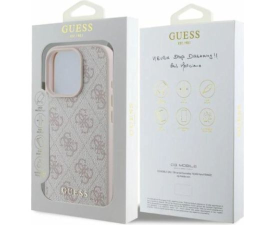 Guess GUHCP16LG4GFPI Чехол для Apple iPhone 16 Pro