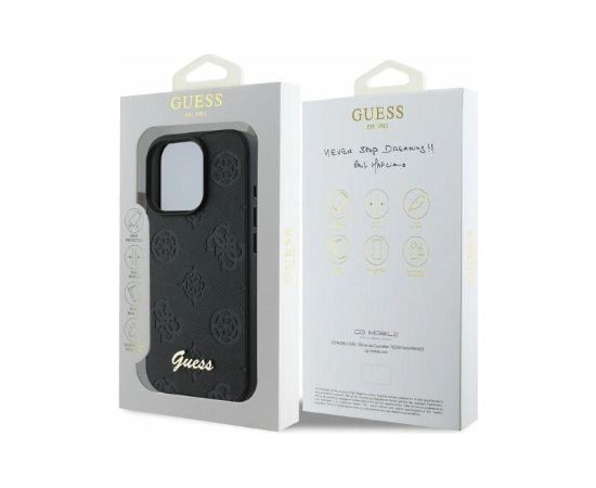 Guess GUHCP16LG4GFGR Aizmugurējais Apvalks Priekš Apple iPhone 16 Pro