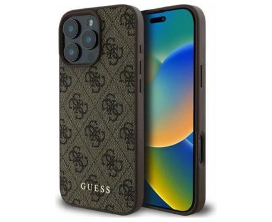 Guess GUHCP16LG4GFBR Aizmugurējais Apvalks Priekš Apple iPhone 16 Pro