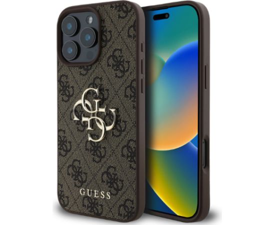 Guess GUHCP16L4GMGBR Aizmugurējais Apvalks Priekš Apple iPhone 16 Pro