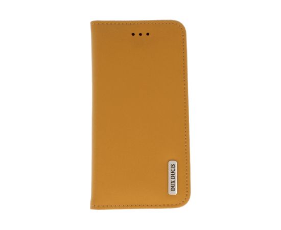 Dux Ducis Wish Magnet Case Grāmatveida Maks No Īstas Ādas Telefonam Samsung Galaxy Note 9 Brūns