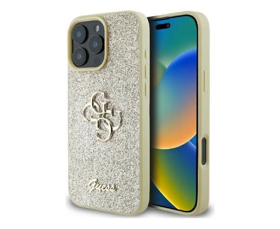 Guess GUHCP16LHG4SGD Aizmugurējais Apvalks Priekš Apple iPhone 16 Pro