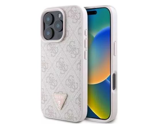 Guess GUHCP16LP4TDPP Aizmugurējais Apvalks Priekš Apple iPhone 16 Pro