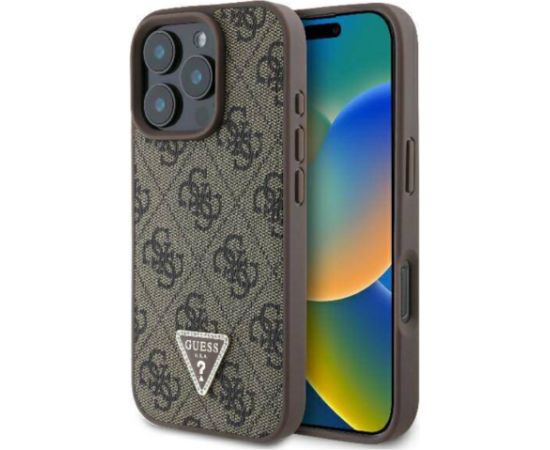 Guess GUHCP16LP4TDPW Aizmugurējais Apvalks Priekš Apple iPhone 16 Pro