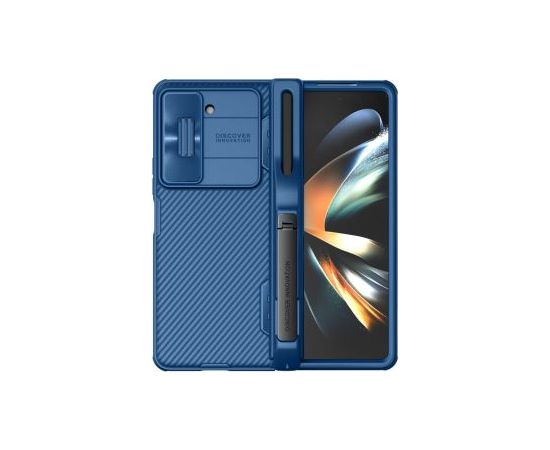 Nillkin -  Nillkin CamShield FOLD Slot+Stand Hard Case for Samsung Galaxy Z Fold 5 Blue